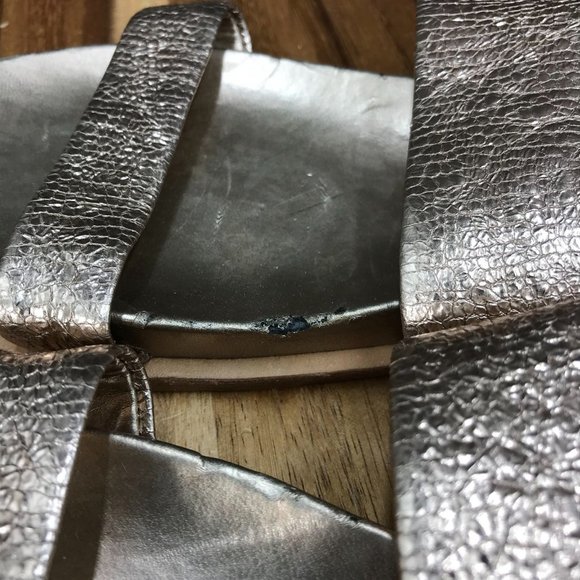 Vince Camuto Pink Metallic Slides Slip On Sandals Womens Size 7 B - Picture 8 of 11